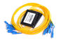 Single Mode 1x8 Plc Fiber Optic Cable Splitter , Best Optical Splitter LSZH
