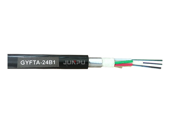 GYTA 야외 광섬유 케이블  G657A1 다중 모드 / 단일모드 드롭 케이블 1